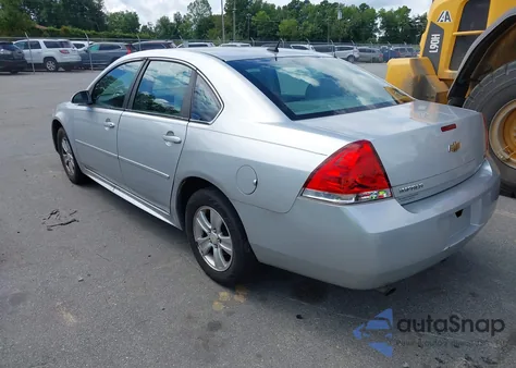 2015 Chevrolet Impala Limited Ls z USA, uszkodzony, nr VIN 2G1WA5E38F1120755